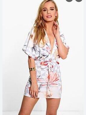 Beautiful bodycon wrap dress